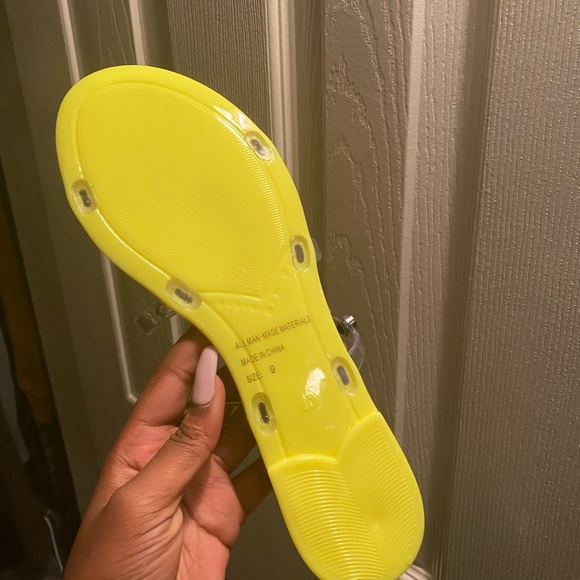 Neon jewel sandals - Picture 4 of 4